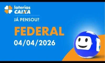 Loteria Federal 6054: Conheça os Números Sorteados Neste Sábado (04/04) e o Prêmio Principal de R$ 500 Mil