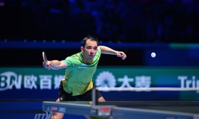 Hugo Calderano conquista bronze na Copa do Mundo de Tênis de Mesa após derrota para campeão chinês