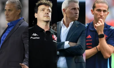 Corinthians busca novo treinador: Tite e Diniz despontam em lista de opções para o Timão