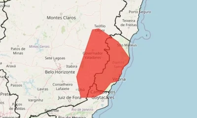 Alerta Vermelho: Chuvas Intensas Ameaçam 167 Cidades de Minas Gerais com Risco de Deslizamentos e Inundações