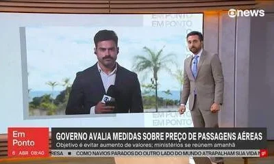 Governo estuda zerar impostos sobre querosene de aviação para baratear passagens aéreas e aliviar custos do setor