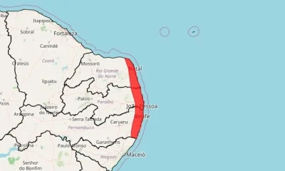 Alerta Vermelho do Inmet: Tempestades Severas Ameaçam Rio Grande do Norte, Paraíba e Pernambuco com Riscos Extremos