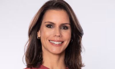 Camila Busnello assume a apresentação do Domingo Espetacular ao lado de Roberto Cabrini na Record