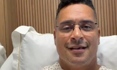 Xanddy Harmonia surge em vídeo do hospital após cancelar show e tranquiliza fãs: "Apenas um susto"