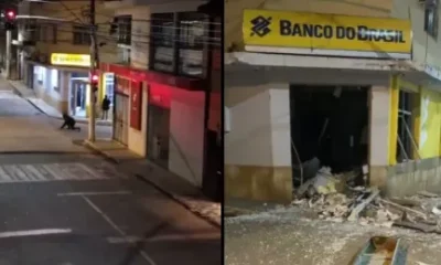 Novo Cangaço em Guidoval: Vídeos Revelam Bandidos Armados Colocando Explosivos em Agência Bancária