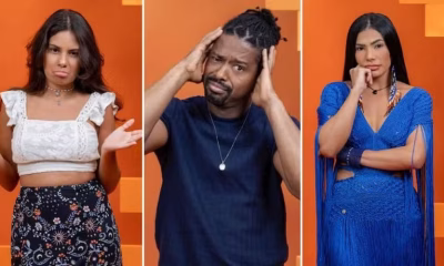 Enquete BBB 26: Gabriela, Leandro Boneco e Marciele disputam permanência; saiba quem leva vantagem
