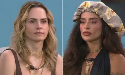 BBB 26: Enquete UOL aponta reviravolta e Milena Lages ultrapassa Aline Campos em rejeição