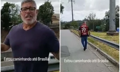 Alexandre Frota ironiza Nikolas Ferreira e anuncia 'caminhada' para ver Flamengo x Corinthians