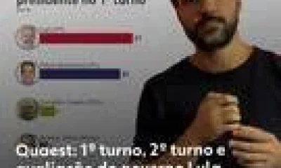 Pesquisa Quaest: Lula lidera intenções de voto para 2026 com 37%, Flávio Bolsonaro tem 32%