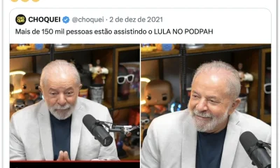 Lula e Choquei: Interações em X ressurgem após prisão de fundador em operação bilionária