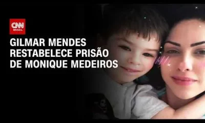 Gilmar Mendes reestabelece prisão de Monique Medeiros no caso Henry Borel, alegando manobras da defesa