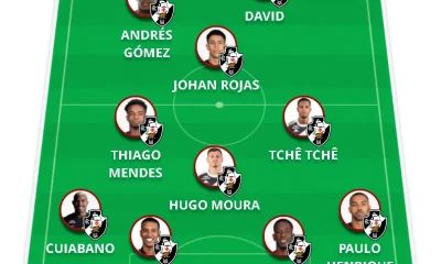 Vasco x São Paulo: Jogo no Brasileirão tem 9 desfalques e 6 suspensos; veja prováveis escalações