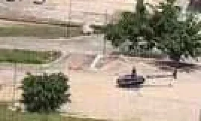 Helicóptero com empresários e criança faz pouso forçado em Campina Grande após falha no motor