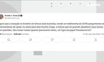 Trump anuncia 'conversas muito boas' com Irã, mas tensão volta ao Estreito de Ormuz