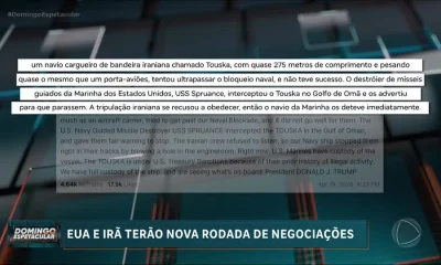 Cessar-fogo sob ameaça: EUA apreendem navio iraniano e Teerã suspende negociações de paz