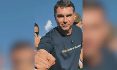 Flávio Bolsonaro defende Zema contra ação de Gilmar Mendes e critica ativismo judicial