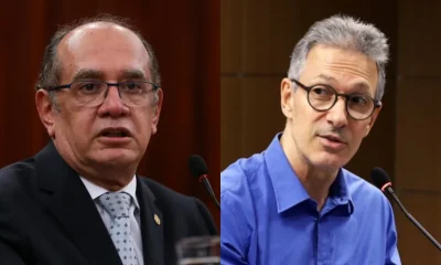 Gilmar Mendes acusa Romeu Zema de governar com liminares do STF e critica vídeo de fantoches