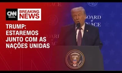 Trump cogita fusão do "Conselho de Paz" com a ONU em discurso em Davos, gerando debates