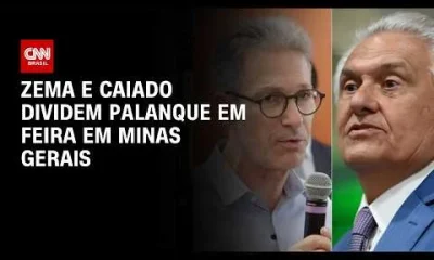Caiado e Zema unem forças contra o PT em Uberaba e apontam "missão" para 2026