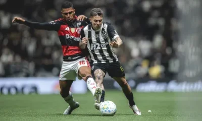 Atlético é goleado pelo Flamengo na Arena MRV e aprofunda crise no Campeonato Brasileiro