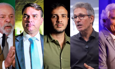 Pesquisa Atlas/Bloomberg: Lula lidera no primeiro turno e empata tecnicamente com Flávio Bolsonaro e Zema no segundo