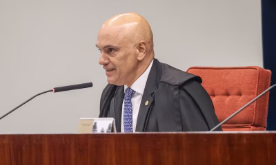 Moraes critica parlamentares por 'likes' e 'histeria' contra STF, citando Gustavo Gayer