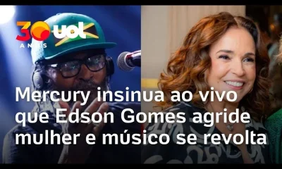 Edson Gomes exige prova de acusação de agressão feita por Daniela Mercury em premiação; cantora pede desculpas
