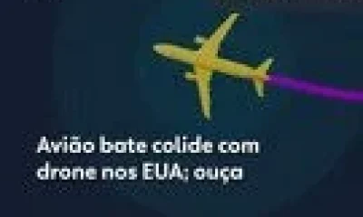 Boeing 737 da United Airlines colide com drone a 1.000 metros de altitude antes de pousar em San Diego