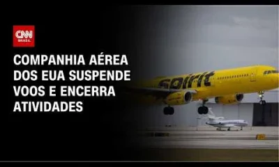 Spirit Airlines suspende voos e encerra operações: crise de combustível e falha em resgate levam 17 mil ao desemprego