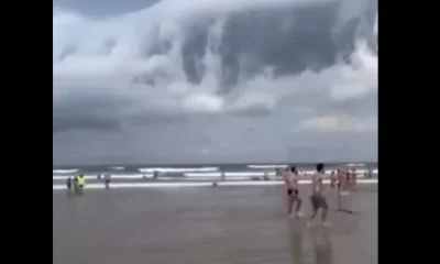 Fenômeno 'Nuvem do Apocalipse' em Bertioga: Entenda a formação e o que ela significa para o clima