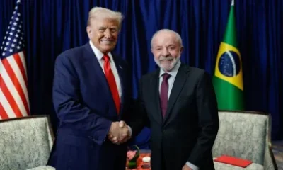 Lula chega a Washington para encontro crucial com Trump nesta quinta-feira (7) focado em tarifas e segurança