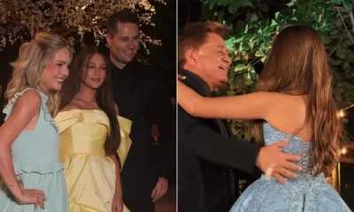 Festa de 15 anos de Maria Sophia, neta de Leonardo, encanta com joias de lembrancinha e decoração inspirada em Bridgerton