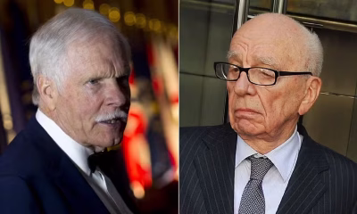 A rivalidade épica entre Ted Turner e Rupert Murdoch: Da TV ao ringue, uma batalha de titãs da mídia