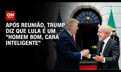 Trump elogia Lula após reunião em Washington: "Homem bom, cara inteligente e muito dinâmico"