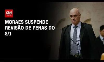 Moraes suspende aplicação da Lei da Dosimetria para condenados de 8 de Janeiro e aguarda decisão do STF