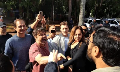 Confronto em SP: Estudantes em greve de Unesp, USP e Unicamp e bolsonaristas entram em choque com PM