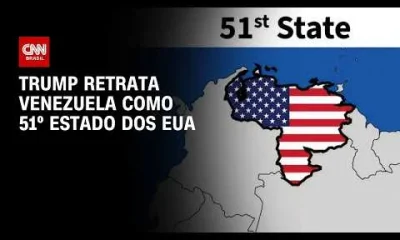 Trump retrata Venezuela como 51º estado dos EUA em postagem, reacendendo debates sobre intervenção
