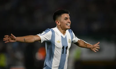 Thiago Almada, ex-Botafogo e alvo do Palmeiras, confirma permanência no Atlético de Madrid até 2030