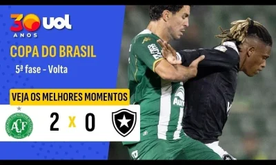 Chapecoense vence Botafogo em jogo eletrizante e avança na Copa do Brasil com atuações decisivas