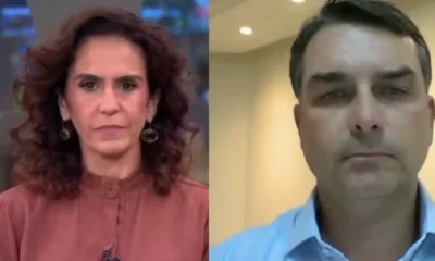 Flávio Bolsonaro nega repasse de dinheiro de Daniel Vorcaro para Eduardo Bolsonaro em filme sobre Jair