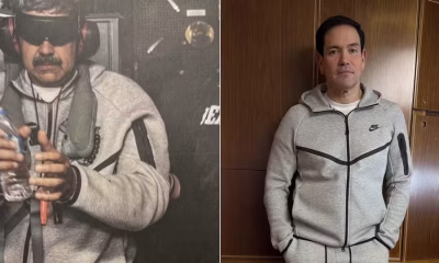 Marco Rubio nega inspiração em Maduro para conjunto Nike que viralizou em foto com Trump