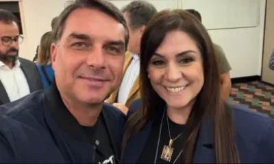 Flávio Bolsonaro se reúne com Simone Marquetto em SP após críticas de Zema e adia especulações sobre vice