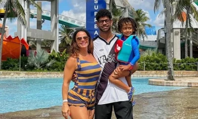 Viviane Araújo celebra fim de 'Três Graças' com férias em família no Ceará e renova o visual